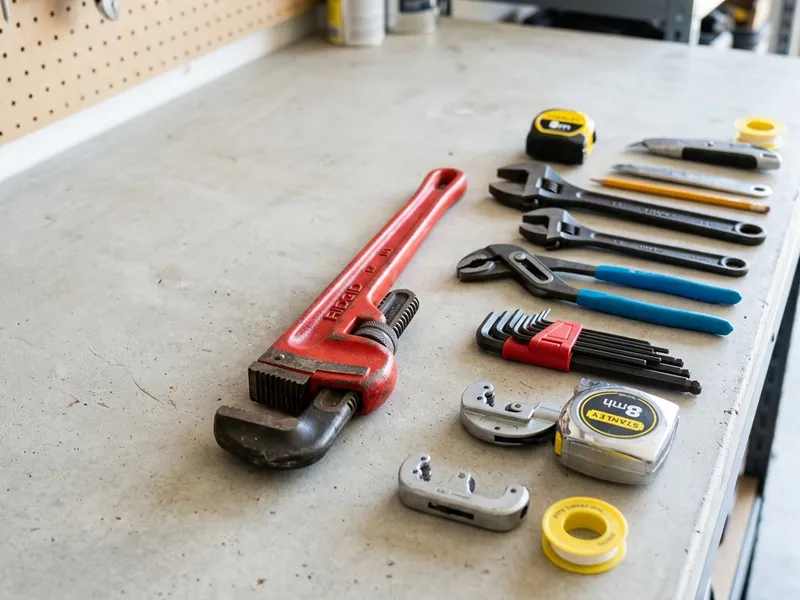 Professional plumbers in Effingham, IL equipped with top-tier tools for residential and commercial plumbing services.